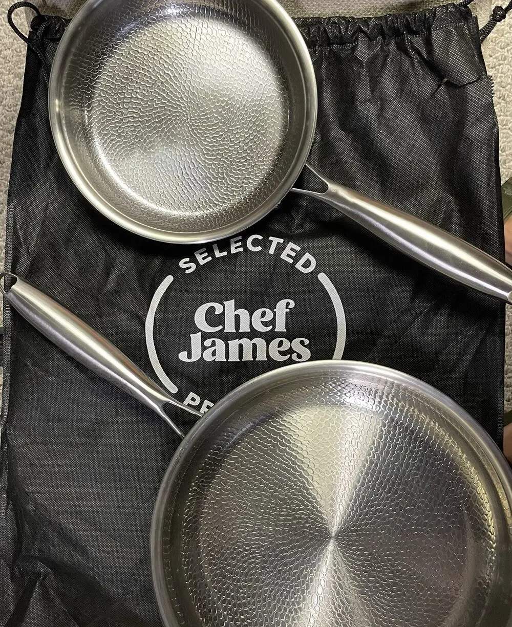 Titanium Signature Pan Set by Chef James